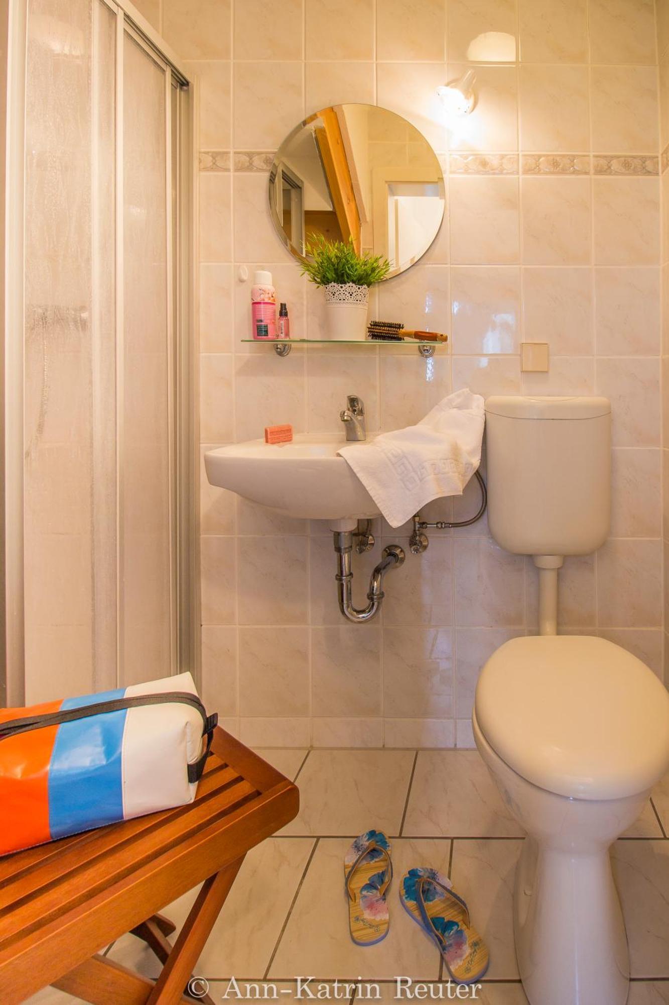 Ferienhaus Am Ufer - Ferienwohnung Strandsand Sassnitz Ngoại thất bức ảnh